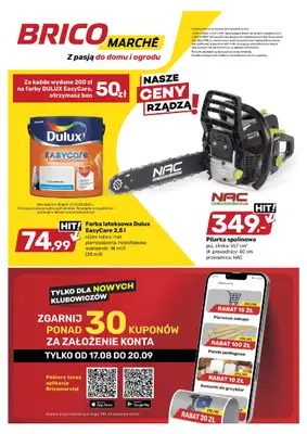 Bricomarche - gazetka promocyjna Gazetka od środy 26.08 do soboty 05.09