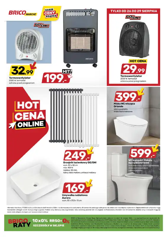 Bricomarche - gazetka promocyjna Gazetka od środy 26.08 do soboty 05.09 - strona 9