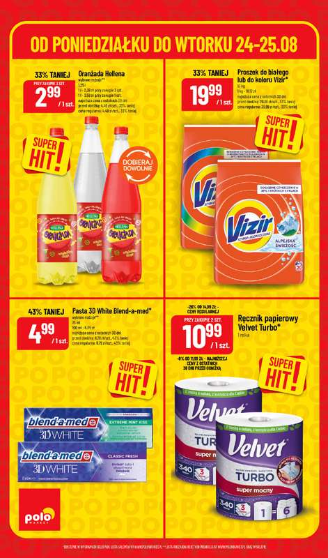 POLOmarket - gazetka promocyjna Super hity od poniedziałku 24.08 do wtorku 25.08 - strona 6