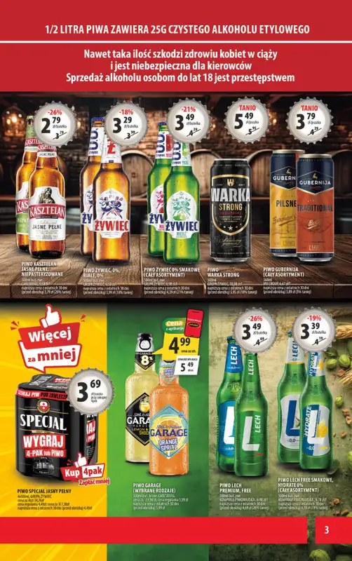 Arhelan - gazetka promocyjna Gazetka od piątku 28.08 do niedzieli 06.09 - strona 3