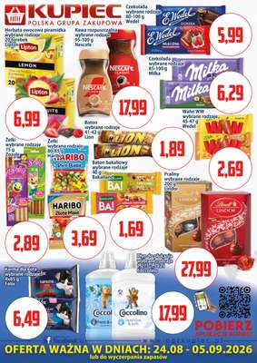 Kupiec - gazetka promocyjna Oferta plakatowa od poniedziałku 24.08 do soboty 05.09 - strona 2