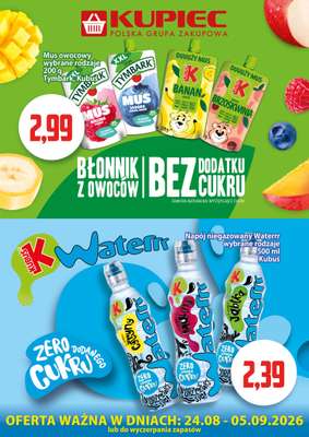 Kupiec - gazetka promocyjna Oferta plakatowa od poniedziałku 24.08 do soboty 05.09 - strona 4