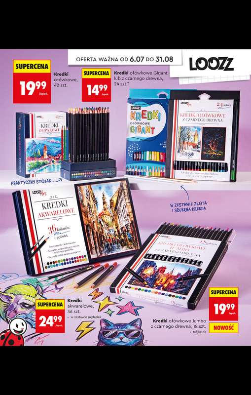 Biedronka - gazetka promocyjna Do Mojej szkoły idę od poniedziałku 06.07 do poniedziałku 31.08 - strona 16
