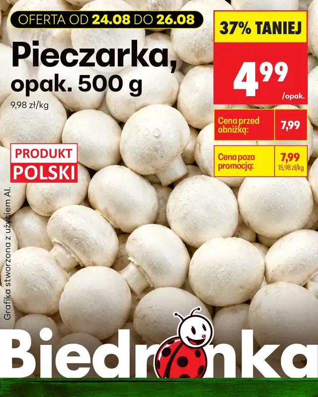Biedronka - gazetka promocyjna Biedronkowe oszczędności od poniedziałku   - strona 3