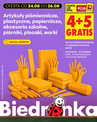 Biedronka - gazetka promocyjna Biedronkowe oszczędności od poniedziałku od poniedziałku 24.08 do środy 26.08 - strona 15