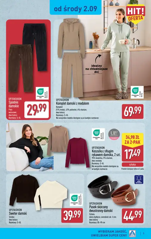 Aldi - gazetka promocyjna Aldi ma to coś! od środy 02.09 do soboty 05.09 - strona 5