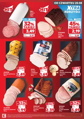 Kaufland - gazetka promocyjna Gazetka Tygodnia od czwartku 20.08 do środy 26.08 - strona 29