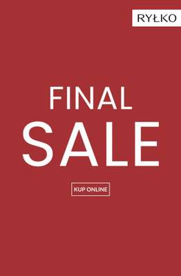 Ryłko - gazetka promocyjna FINAL SALE - kolekcja damska od poniedziałku 24.08 