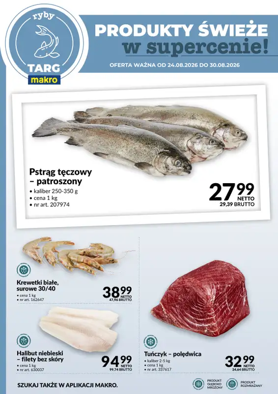 Makro - gazetka promocyjna Targ MAKRO - oferta świeża w super cenach! od poniedziałku 24.08 do niedzieli 30.08 - strona 4