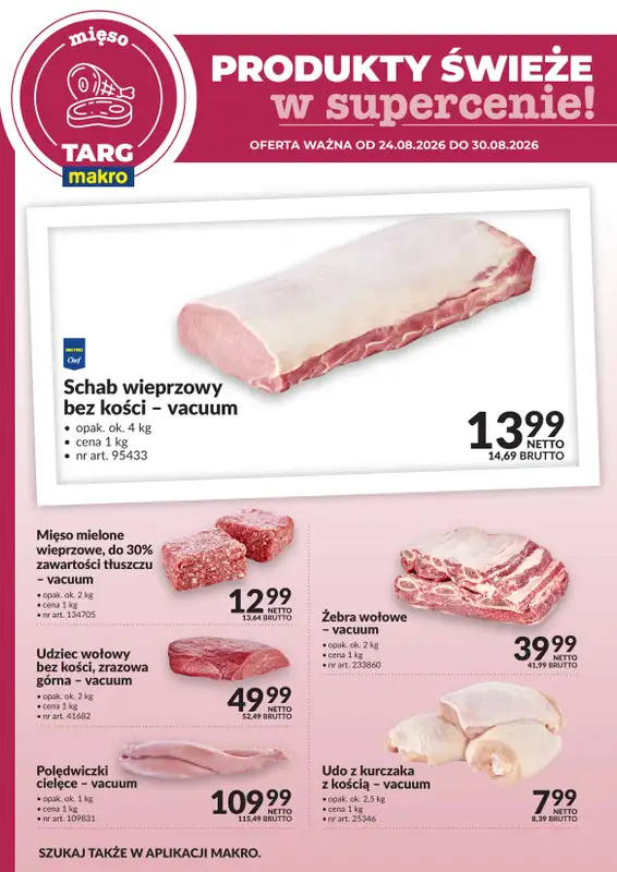 Makro - gazetka promocyjna Targ MAKRO - oferta świeża w super cenach!   - strona 2