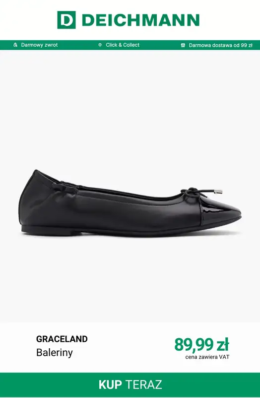 Deichmann - gazetka promocyjna Buty do biura damskie od poniedziałku 24.08  - strona 9