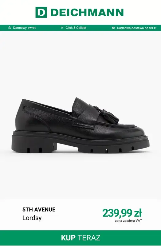 Deichmann - gazetka promocyjna Buty do biura damskie od poniedziałku 24.08  - strona 8