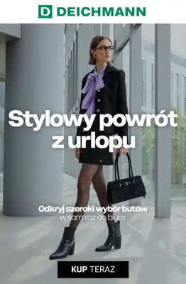 Deichmann - gazetka promocyjna Buty do biura damskie od poniedziałku 24.08 