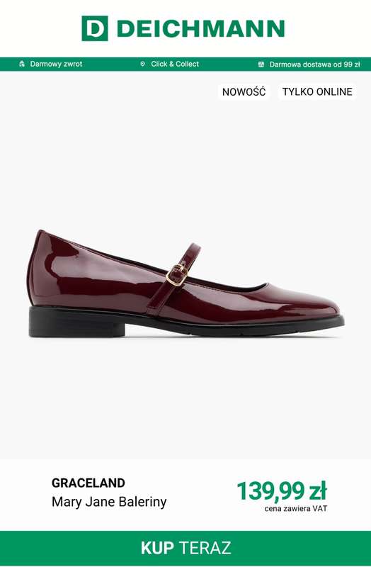 Deichmann - gazetka promocyjna Buty do biura damskie od poniedziałku 24.08  - strona 2
