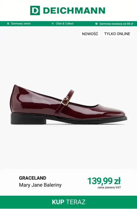 Deichmann - gazetka promocyjna Buty do biura damskie od poniedziałku 24.08  - strona 2