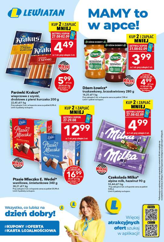 LEWIATAN - gazetka promocyjna Gazetka MAMY TO w Lewiatanie od czwartku 27.08 do środy 02.09 - strona 2