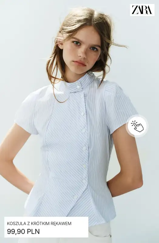 Zara - gazetka promocyjna Koszule damskie od poniedziałku 24.08 do środy 02.09 - strona 3