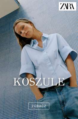 Zara - gazetka promocyjna Koszule damskie od poniedziałku 24.08 do środy 02.09