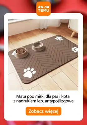 Temu - gazetka promocyjna Akcesoria dla zwierząt od poniedziałku 24.08 do czwartku 03.09 - strona 5