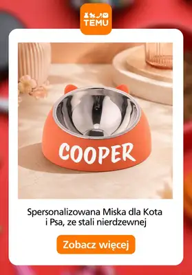Temu - gazetka promocyjna Akcesoria dla zwierząt od poniedziałku 24.08 do czwartku 03.09 - strona 8