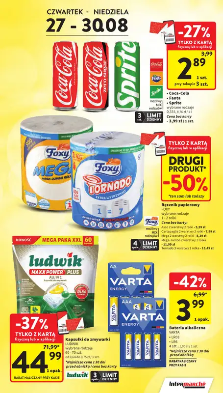 Intermarche - gazetka promocyjna Gazetka od czwartku 27.08 do środy 02.09 - strona 7