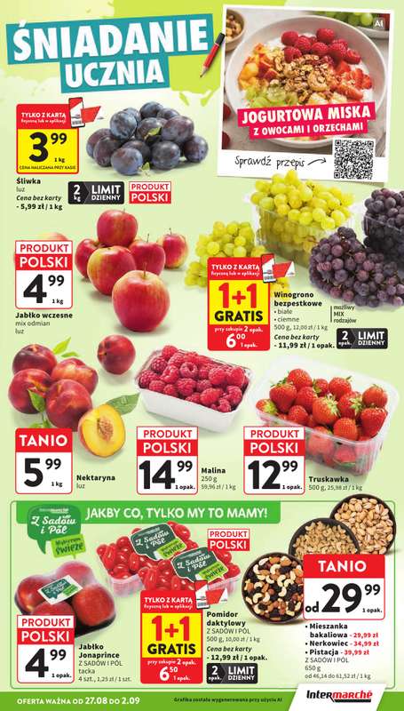 Intermarche - gazetka promocyjna Gazetka od czwartku 27.08 do środy 02.09 - strona 11