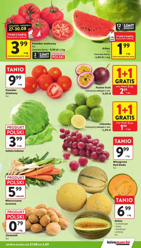 Intermarche - gazetka promocyjna Gazetka od czwartku 27.08 do środy 02.09 - strona 13
