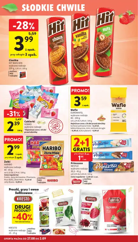 Intermarche - gazetka promocyjna Gazetka od czwartku 27.08 do środy 02.09 - strona 28