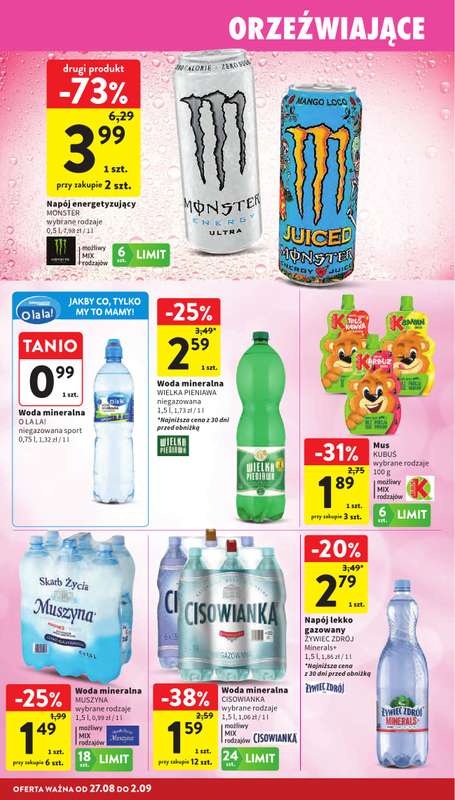 Intermarche - gazetka promocyjna Gazetka od czwartku 27.08 do środy 02.09 - strona 32