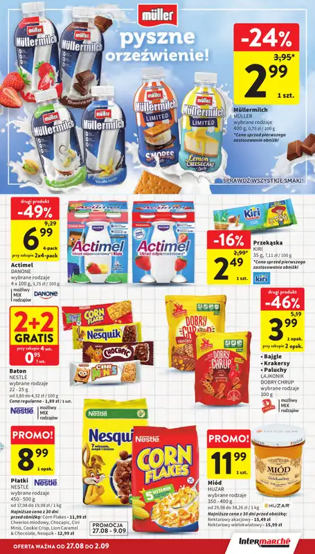 Intermarche - gazetka promocyjna Gazetka od czwartku 27.08 do środy 02.09 - strona 21