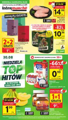 Intermarche - gazetka promocyjna Gazetka od czwartku 27.08 do środy 02.09