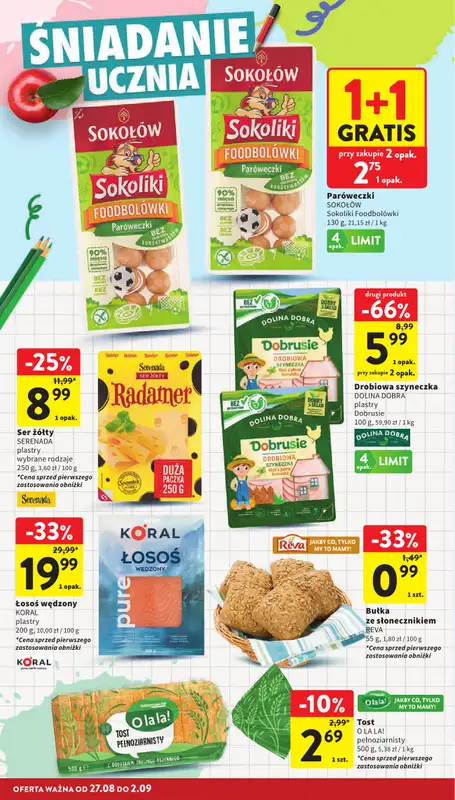 Intermarche - gazetka promocyjna Gazetka od czwartku 27.08 do środy 02.09 - strona 20