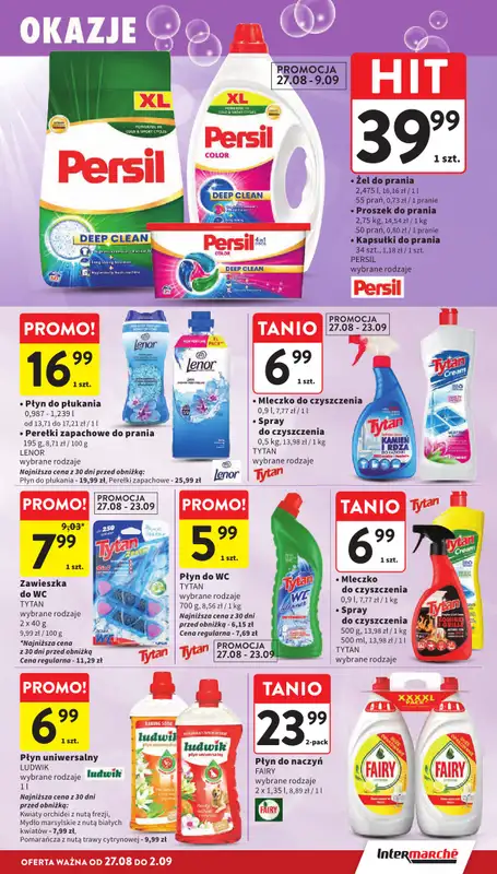 Intermarche - gazetka promocyjna Gazetka od czwartku 27.08 do środy 02.09 - strona 39