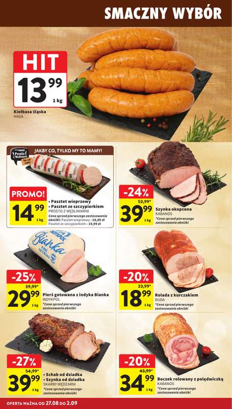 Intermarche - gazetka promocyjna Gazetka od czwartku 27.08 do środy 02.09 - strona 16