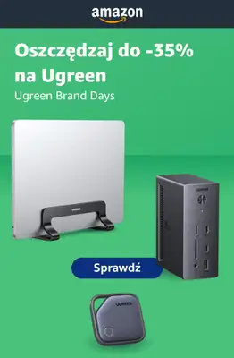 Amazon - gazetka promocyjna Do -35% na markę UGREEN od poniedziałku 24.08 