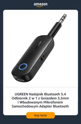 Amazon - gazetka promocyjna Do -35% na markę UGREEN od poniedziałku 24.08  - strona 10