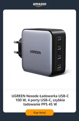 Amazon - gazetka promocyjna Do -35% na markę UGREEN od poniedziałku 24.08  - strona 5