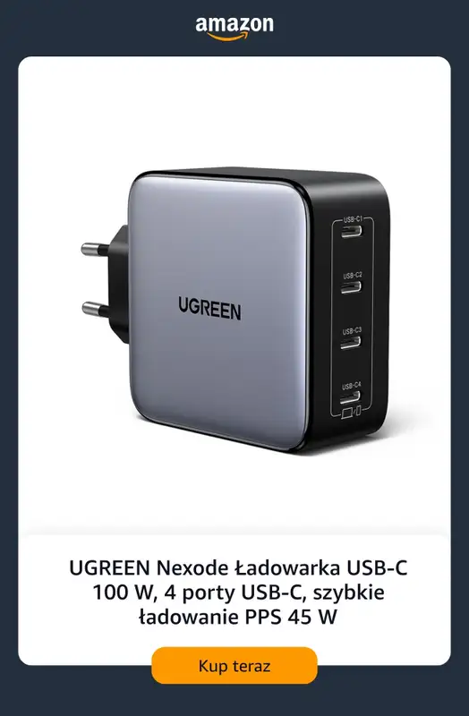 Amazon - gazetka promocyjna Do -35% na markę UGREEN od poniedziałku 24.08  - strona 5