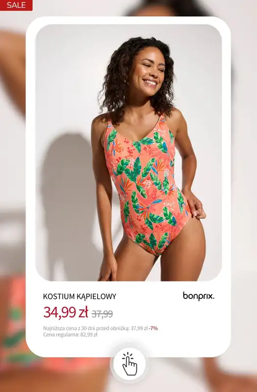 bonprix - gazetka promocyjna Wyprzedaż do -50% - ostatnia szansa! od poniedziałku 24.08 do niedzieli 30.08 - strona 7