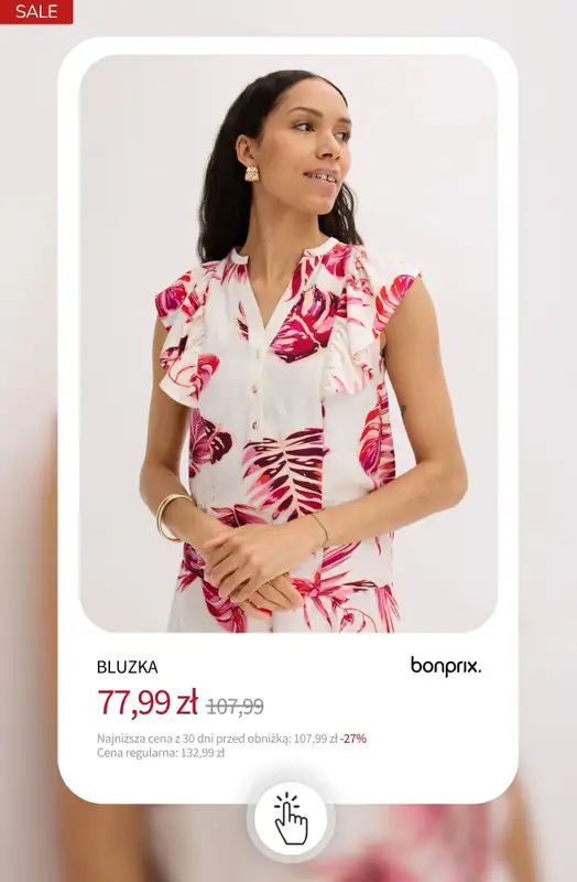 bonprix - gazetka promocyjna Wyprzedaż do -50% - ostatnia szansa! od poniedziałku 24.08 do niedzieli 30.08 - strona 11