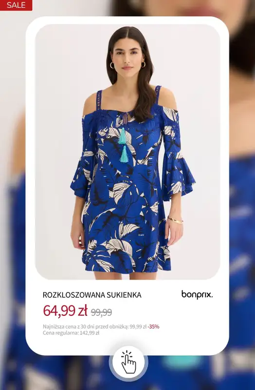 bonprix - gazetka promocyjna Wyprzedaż do -50% - ostatnia szansa! od poniedziałku 24.08 do niedzieli 30.08 - strona 5