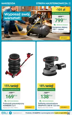 ERLI - gazetka promocyjna Gazetka  do niedzieli 30.08 - strona 11