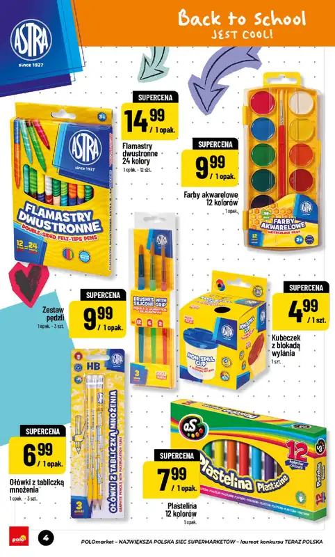 POLOmarket - gazetka promocyjna Katalog Back to School od piątku 24.07 do czwartku 10.09 - strona 4