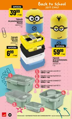 POLOmarket - gazetka promocyjna Katalog Back to School od piątku 24.07 do czwartku 10.09 - strona 22