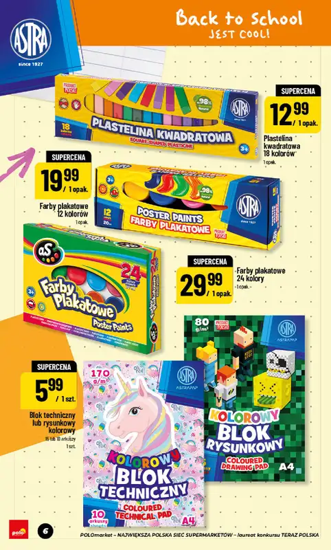 POLOmarket - gazetka promocyjna Katalog Back to School od piątku 24.07 do czwartku 10.09 - strona 6