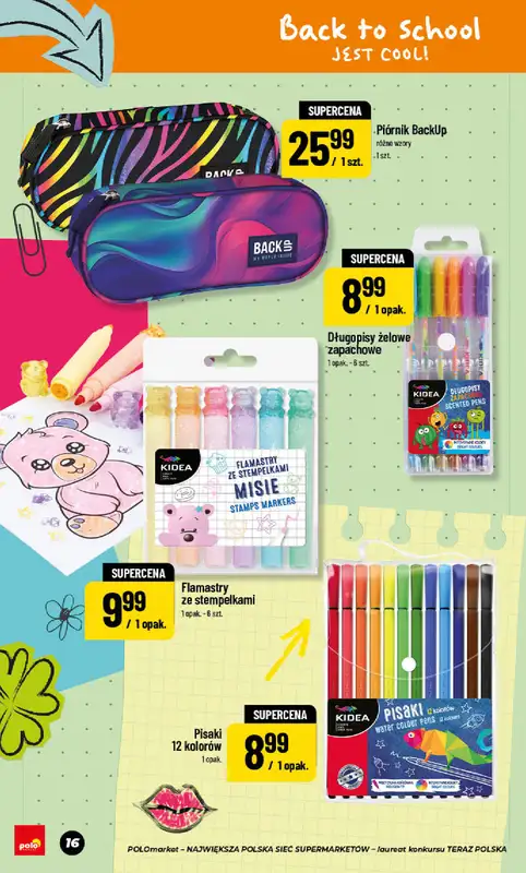 POLOmarket - gazetka promocyjna Katalog Back to School od piątku 24.07 do czwartku 10.09 - strona 16