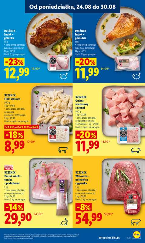 Lidl - gazetka promocyjna Oferta od poniedziałku od poniedziałku 24.08 do środy 26.08 - strona 45
