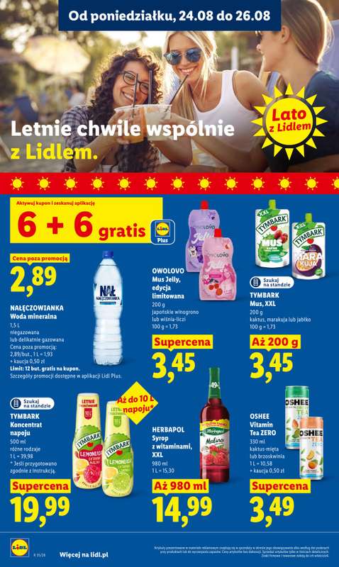 Lidl - gazetka promocyjna Oferta od poniedziałku od poniedziałku 24.08 do środy 26.08 - strona 72