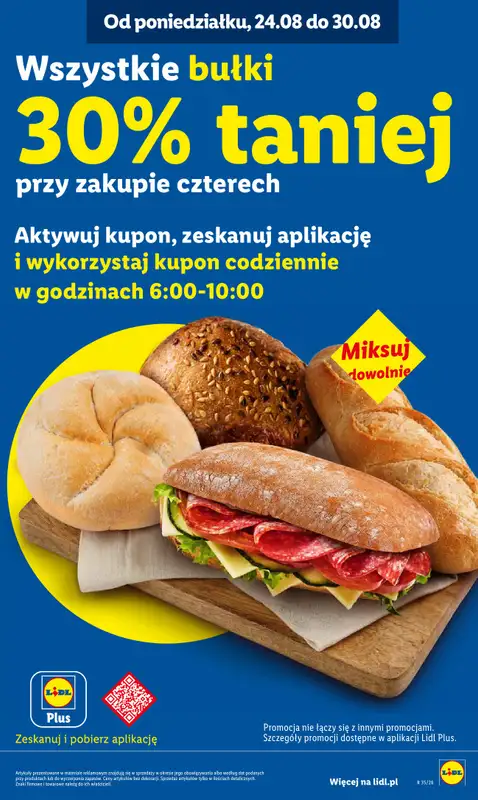 Lidl - gazetka promocyjna Oferta od poniedziałku od poniedziałku 24.08 do środy 26.08 - strona 19