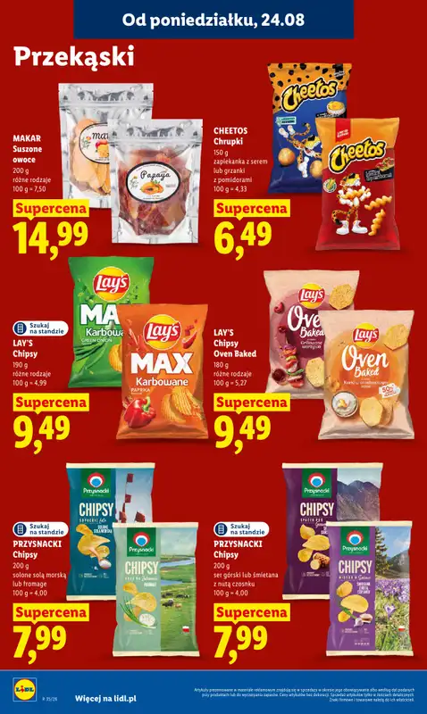 Lidl - gazetka promocyjna Oferta od poniedziałku od poniedziałku 24.08 do środy 26.08 - strona 78